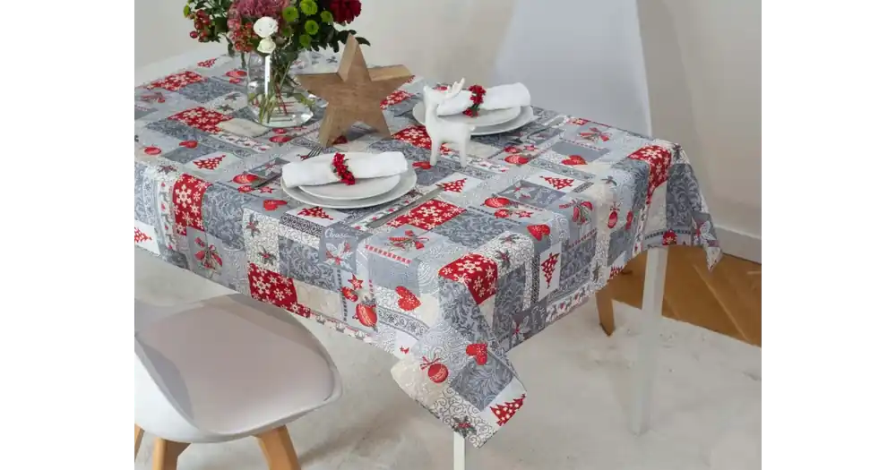 Časově Omezené Vánoční ubrus 120 × 140 cm – Merry Christmas