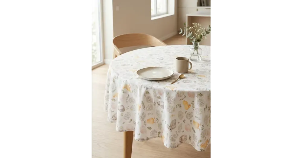 Nejprodávanější Velikonoční kulatý ubrus Ø 140 cm - Kouzlo jara