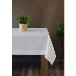 Vodoodpudivý ubrus Aleksa 140 × 180 cm - bílý Hit Sezóny