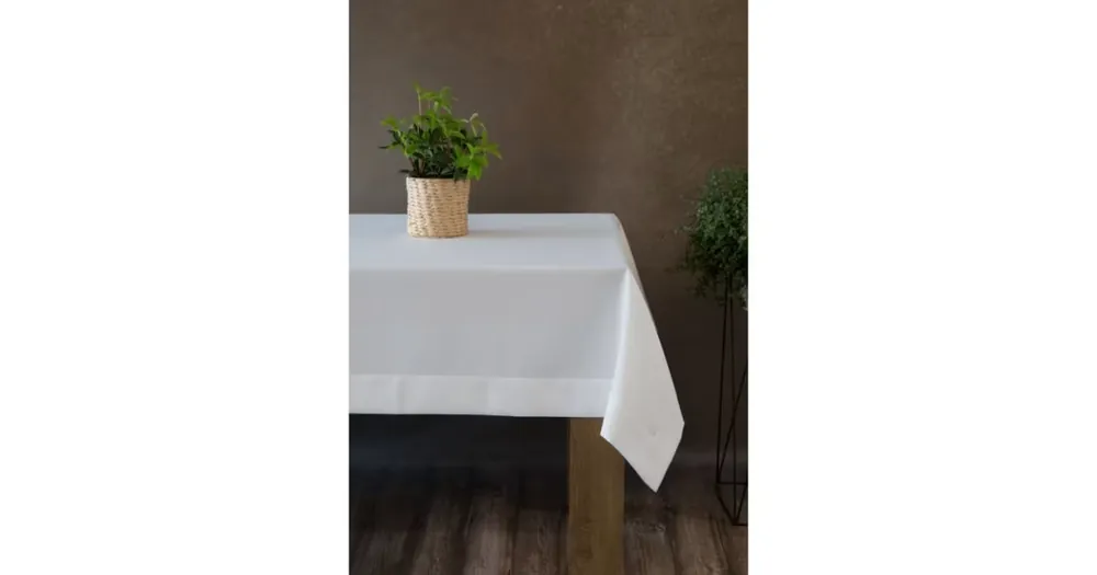Vodoodpudivý ubrus Aleksa 140 × 180 cm - bílý Hit Sezóny