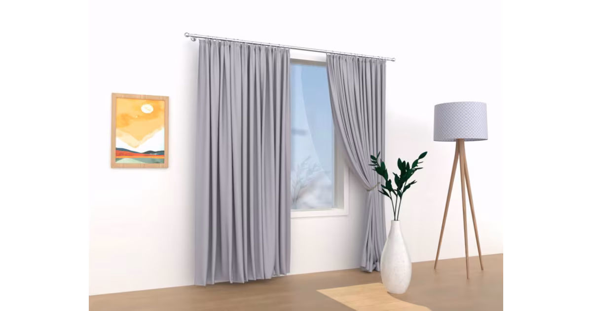 Zatemňovací závěsy Velvet stříbrná – 140 × 250 cm (2 ks) Autentický