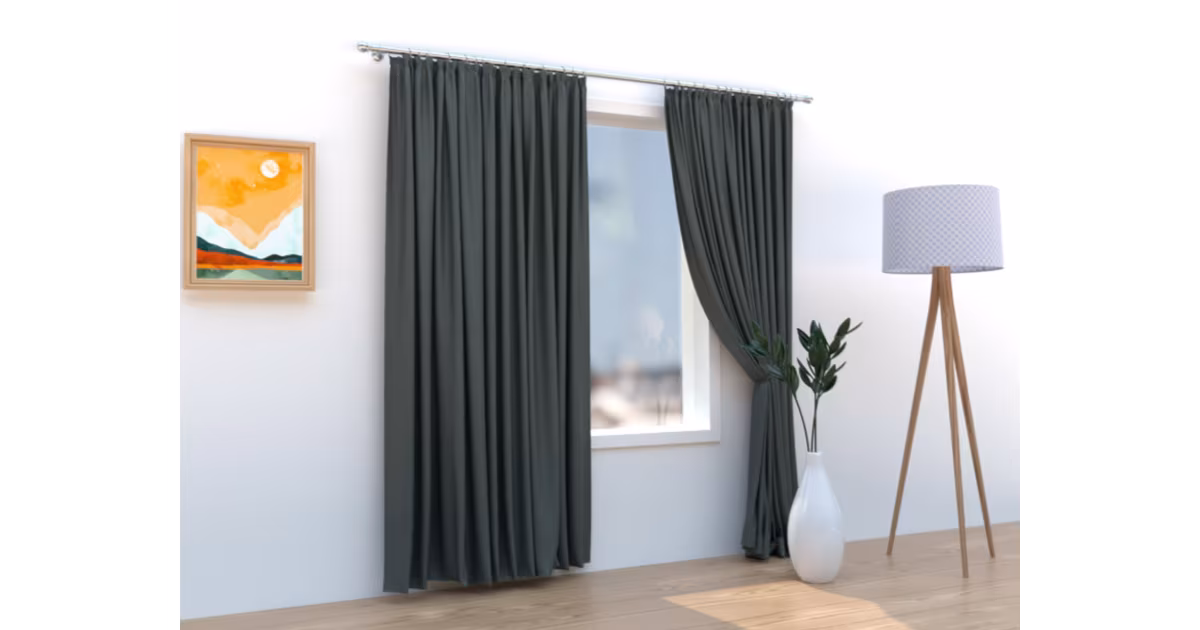 Zatemňovací závěsy Velvet tmavě šedá – 140 × 160 cm (2 ks) Top Prodej