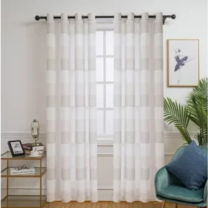 Omezená Nabídka Závěsy Rafael 145 × 250 cm – krémová (2 ks)