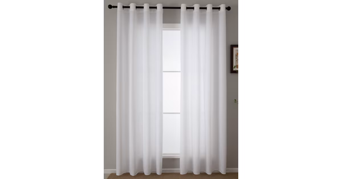 Závěsy Zara bílá – 140 × 250 cm (2 ks) Ihned K Objednání