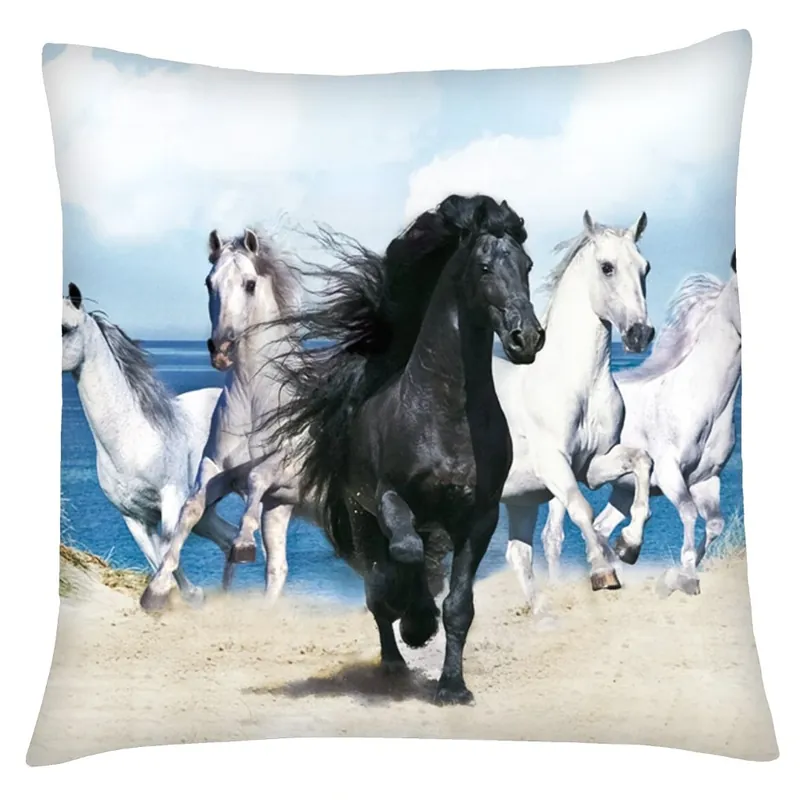 Cenová Bomba Polštář s motivem koně 05 Mybesthome 40x40 cm