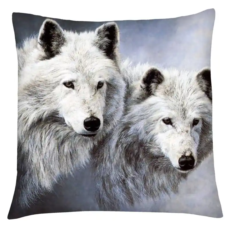 Originální Polštář s vlkem 02 Mybesthome 40x40 cm