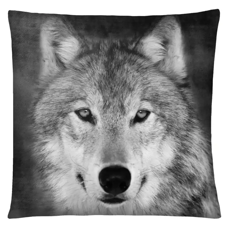 Polštář s vlkem 20 Mybesthome 40x40 cm Výhodná Nabídka