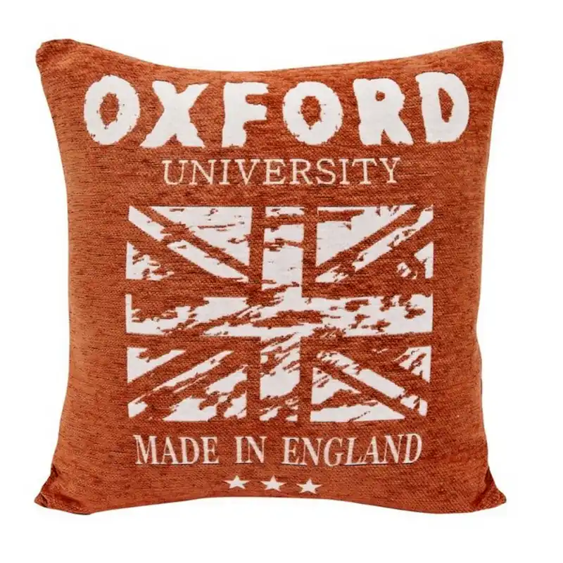 Akce Polštář OXFORD 45x45 cm žinylka/gobelín oranžová Mybesthome