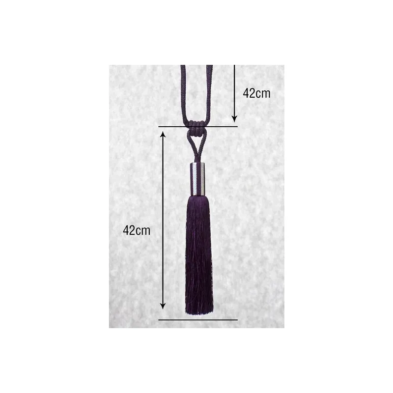 Nízká Cena Dekorační ozdobný úvaz - šňůra na záclony a závěsy CHLOE 42 cm Mybesthome