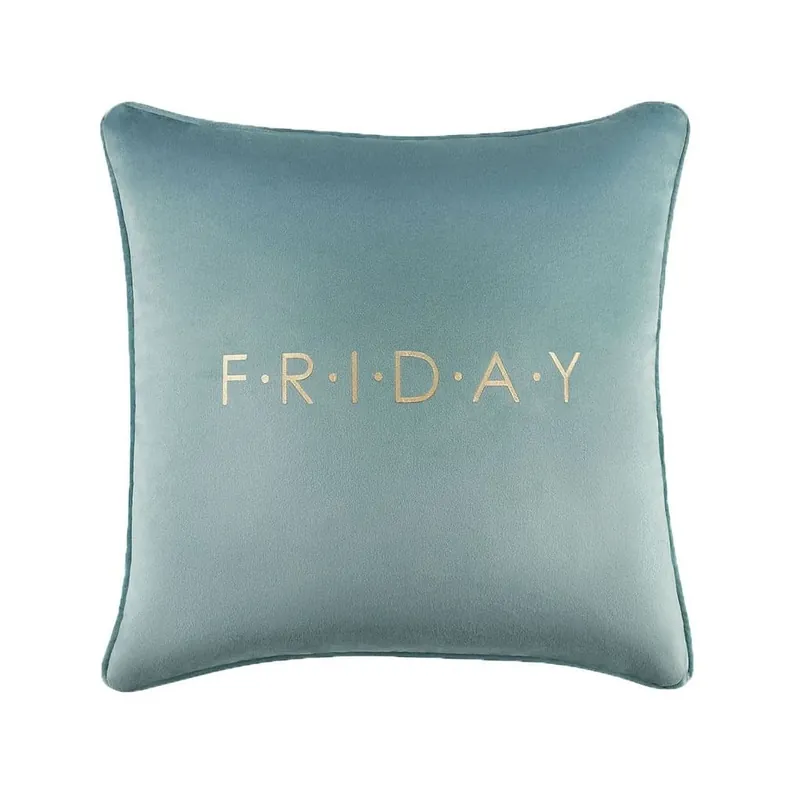 Polštář GLORY FRIDAY mátová 45x45 cm Mybesthome Oblíbený
