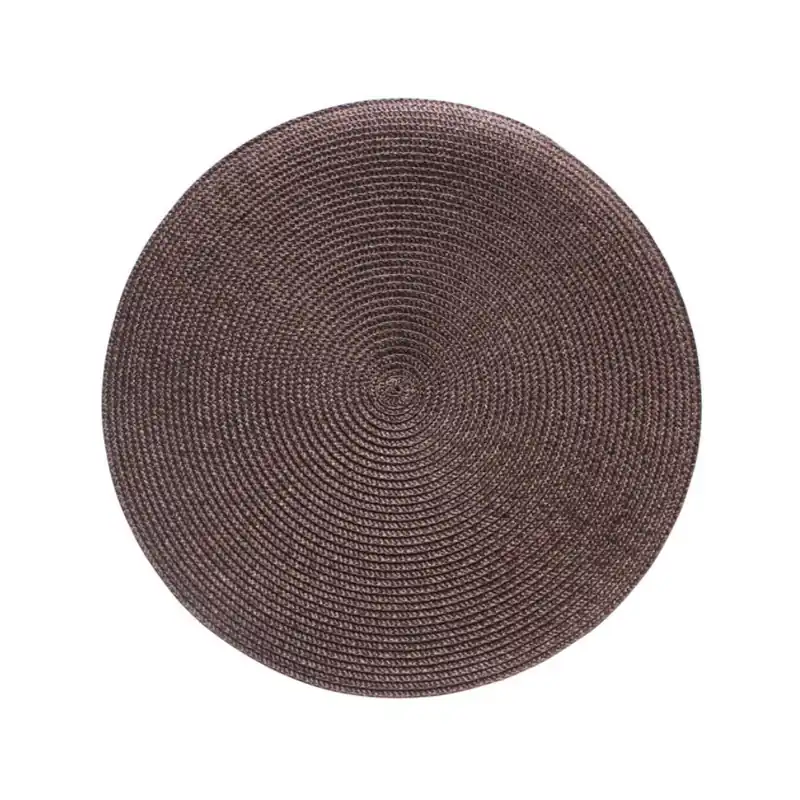 Prostírání kulaté SPLOT hnědá Ø 38 cm Mybesthome Originální