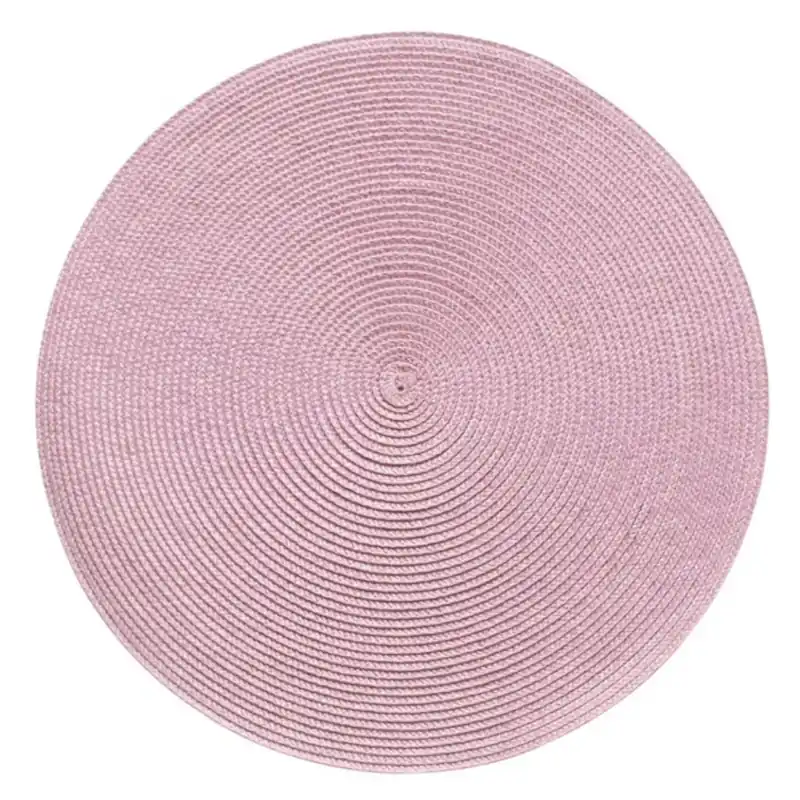 Prostírání kulaté SPLOT pudrová růžová Ø 38 cm Mybesthome Cenová Bomba