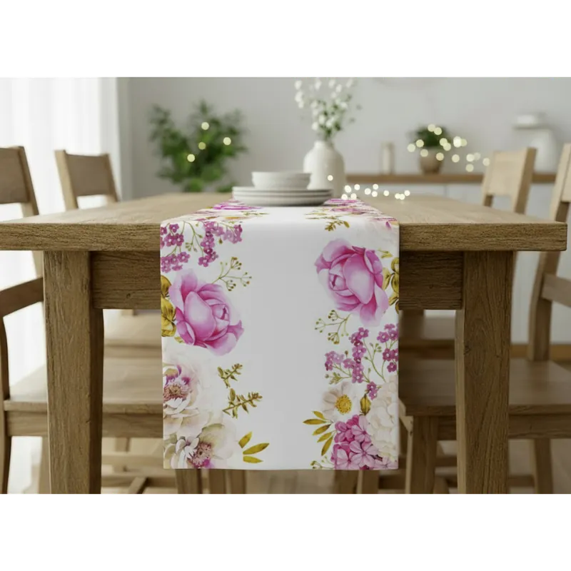 Ubrus - běhoun na stůl PEONIA 40x140 cm, motiv B, Hit Sezóny