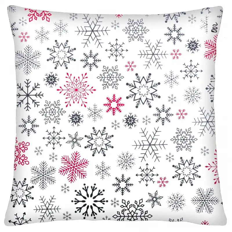 Cenová Bomba Bavlněný polštář 002 CHRISTMAS TIME 100% bavlna 40x40 cm, Mybesthome
