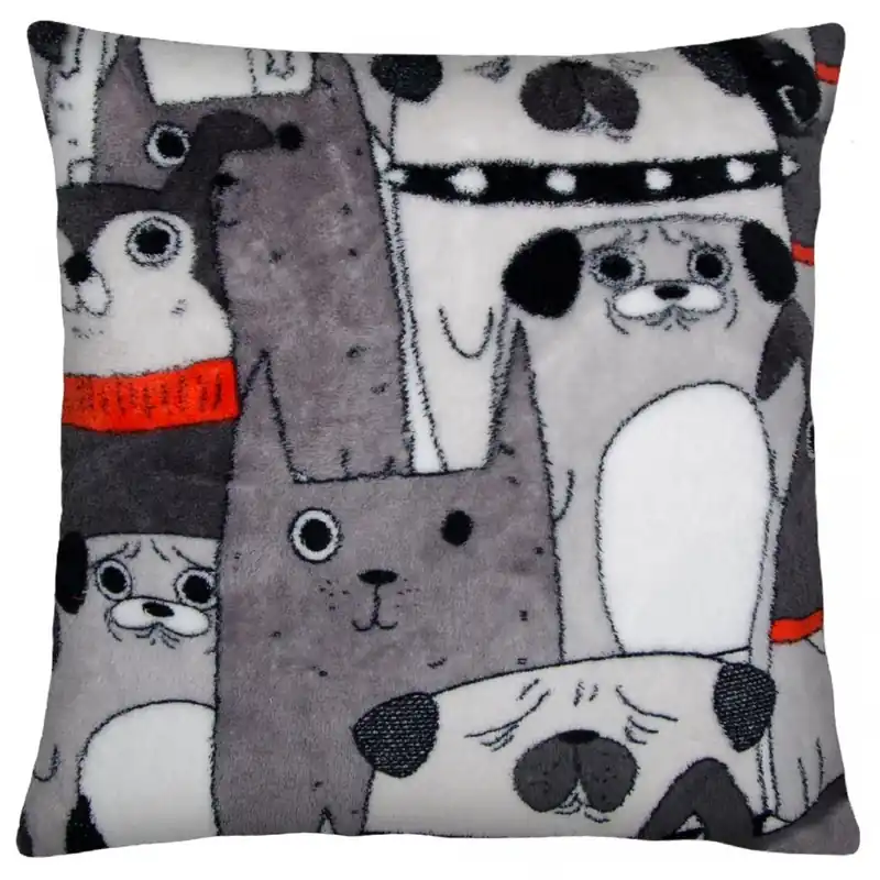 Dětský polštář COOL PETS 40x40 cm, motiv pejskové a kočky Akční Cena