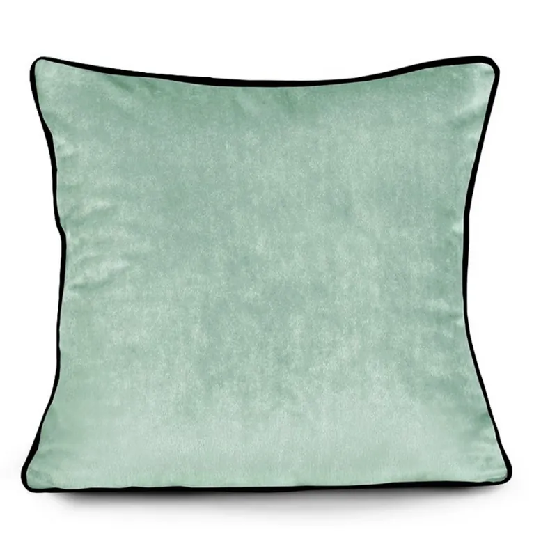 Autentický Polštář VELVETE mátová 45x45 cm Mybesthome