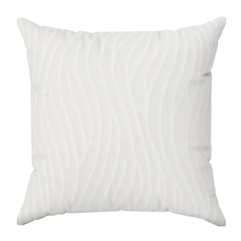 Speciální Cena Polštář LILIANA velvet bílá 40x40 cm Mybesthome