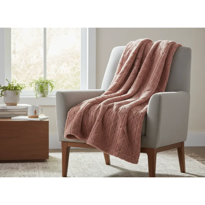 Hit Sezóny Přehoz na křeslo - sedačku CINDY růžová 70x160 cm Mybesthome