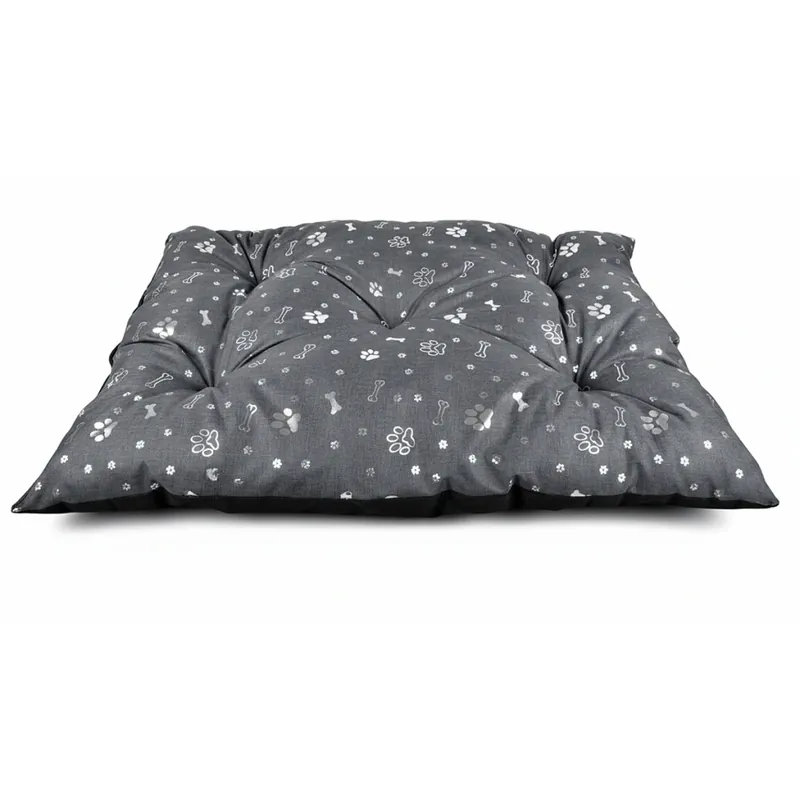 Polštář pro psy CHARLIE 90x60x15 cm, antracitová/stříbrná, Mybesthome Speciální Cena