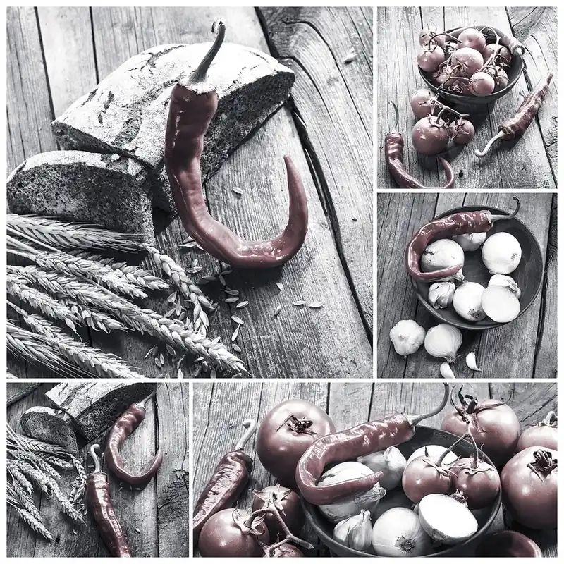 Moderní obraz na plátně do kuchyně RED 65x65 cm Styler Speciální Cena