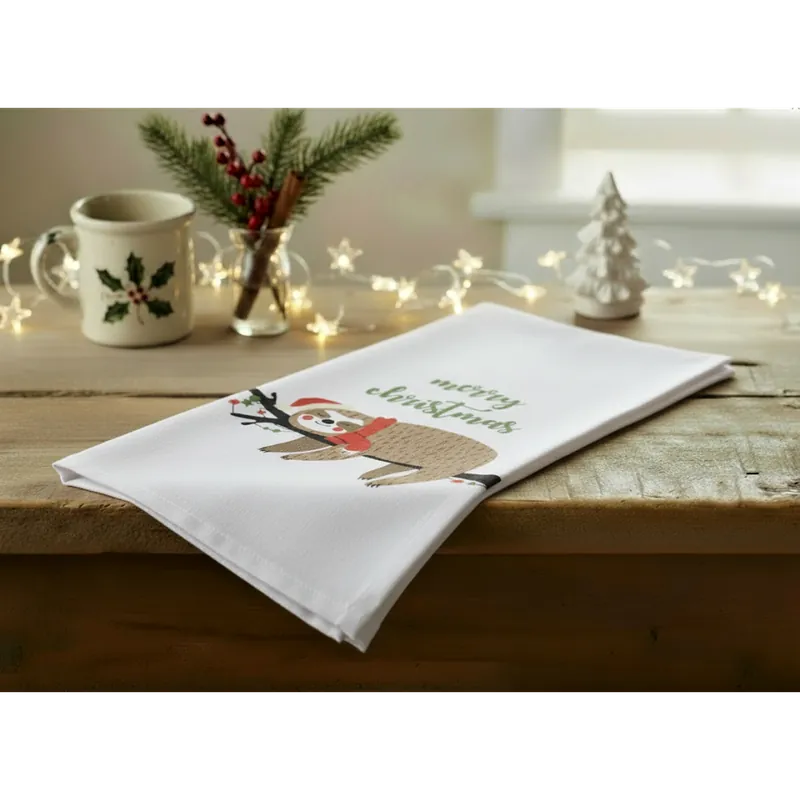 Vánoční utěrka LOVELY CHRISTMAS mikrovlákno 38x63 cm motiv LENOCHOD Sezónní Sleva