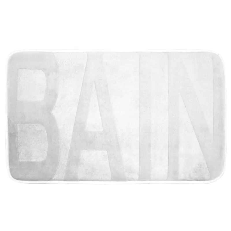 Nízká Cena Koupelnová předložka BAIN bílá 45x75 cm Mybesthome