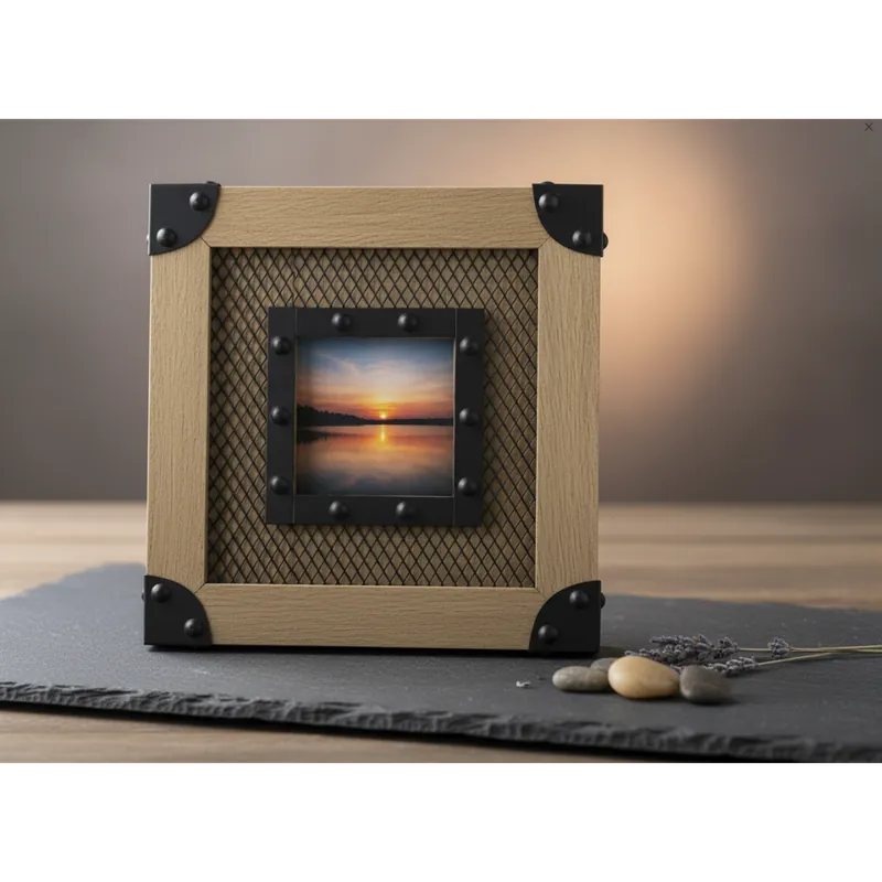 Fotorámeček CARGO II. 9x9 cm fotografie Mybesthome Autentický