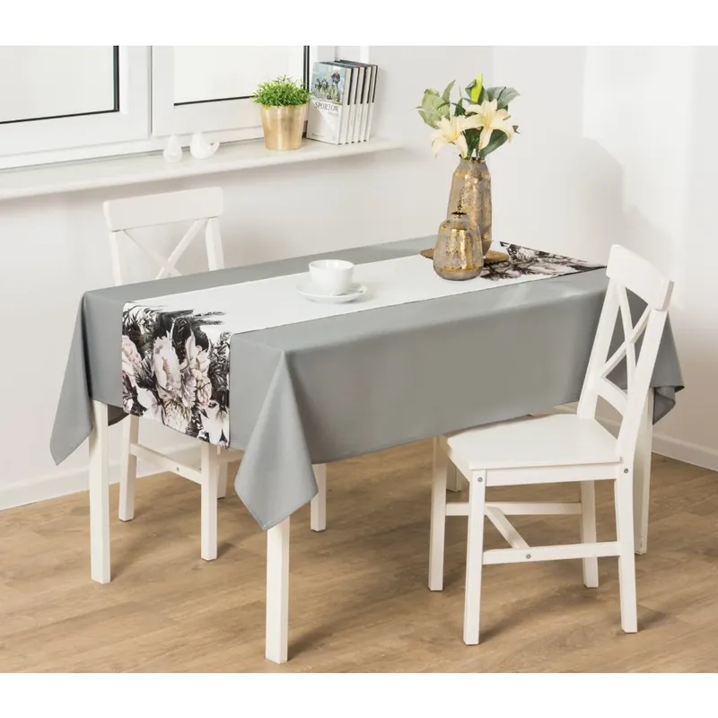 Vánoční ubrus - běhoun na stůl ALICE bílá 40x140 cm Mybesthome Nová Kolekce