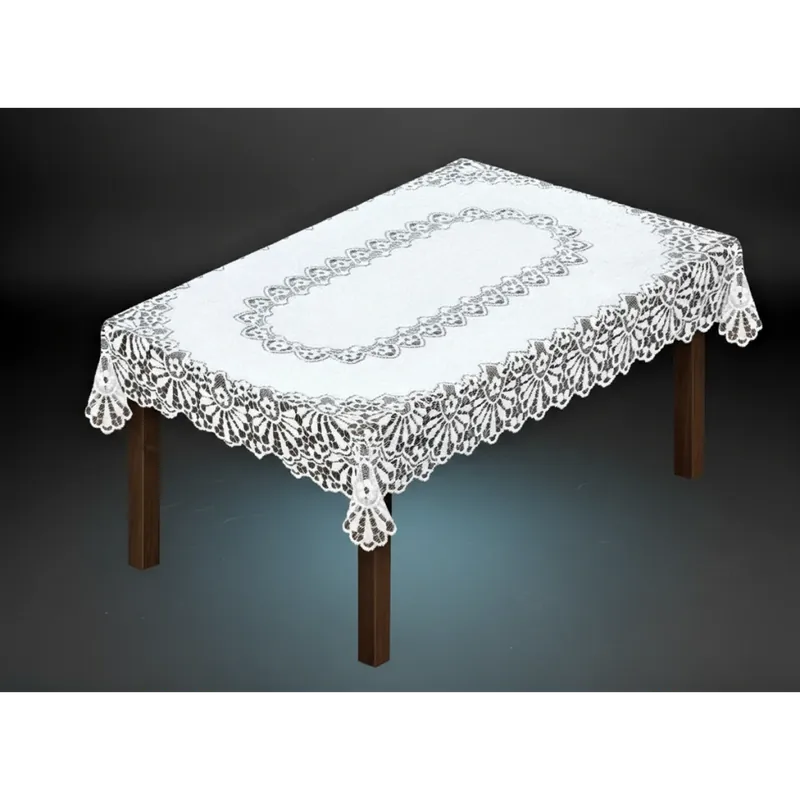 Žakárový ubrus LIDIE více rozměrů bílá MyBestHome Akční Cena