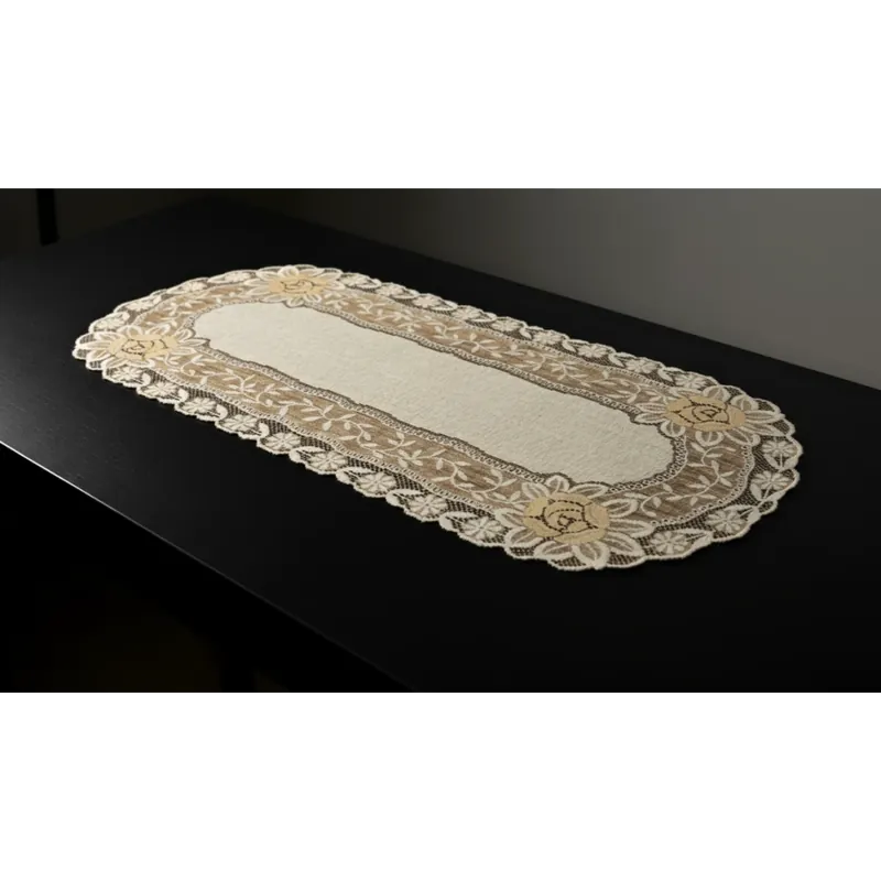 Žakárový ubrus - běhoun SOFIA 135x60 cm krémová MyBestHome Objednat Nyní