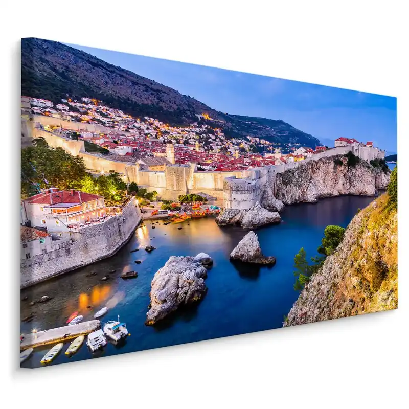 Originální Plátno Město Dubrovník, Chorvatsko
