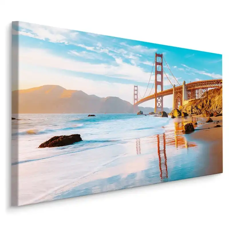 Plátno Golden Gate Bridge Ověřený