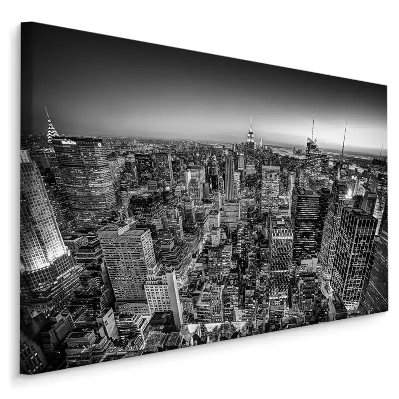 Plátno Pohled Na Manhattan V BW Nejlepší Volba