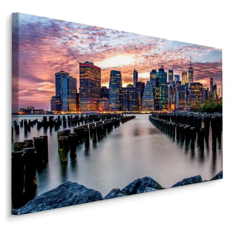 Hit Sezóny Plátno Panorama Města New York I.