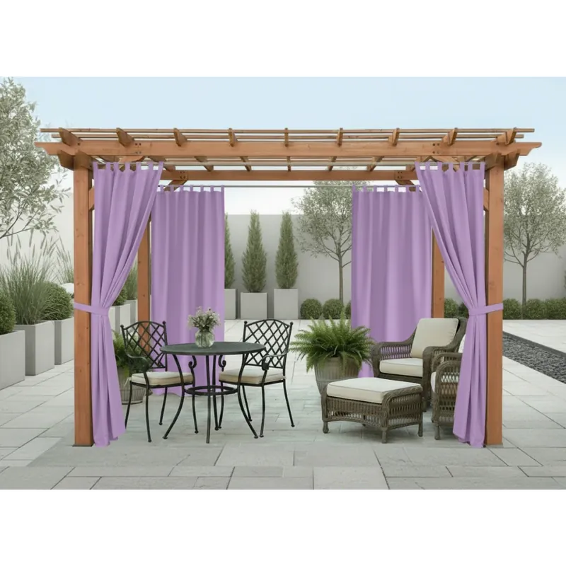 Cenový Hit Venkovní zahradní závěs s poutky SANTIAGO color 30 lila, různé rozměry MyBestHome (cena za 1 kus)