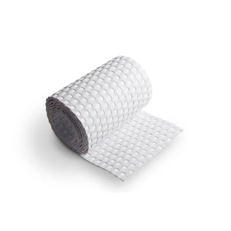 Víkendová Akce Ratanová krycí páska na plot OREBRO, bílá, 19 cm x 255 cm MyBestHome