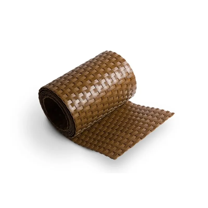 Originální Ratanová krycí páska na plot OREBRO, světle hnědá, 19 cm x 255 cm MyBestHome