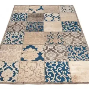 Must-Have Koberec Bohemian 23124 Berber / modrý