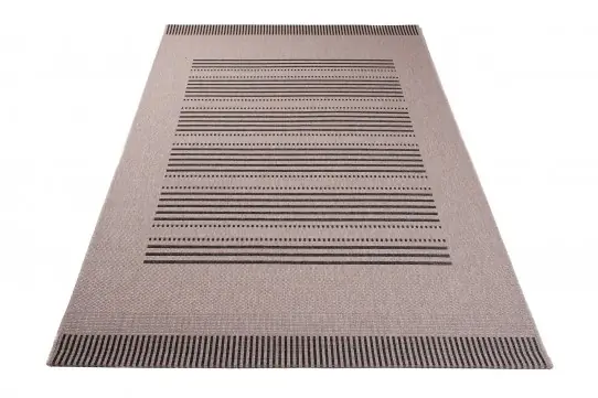 Koberec Floorlux 20001 stříbrný / černý Aktuální