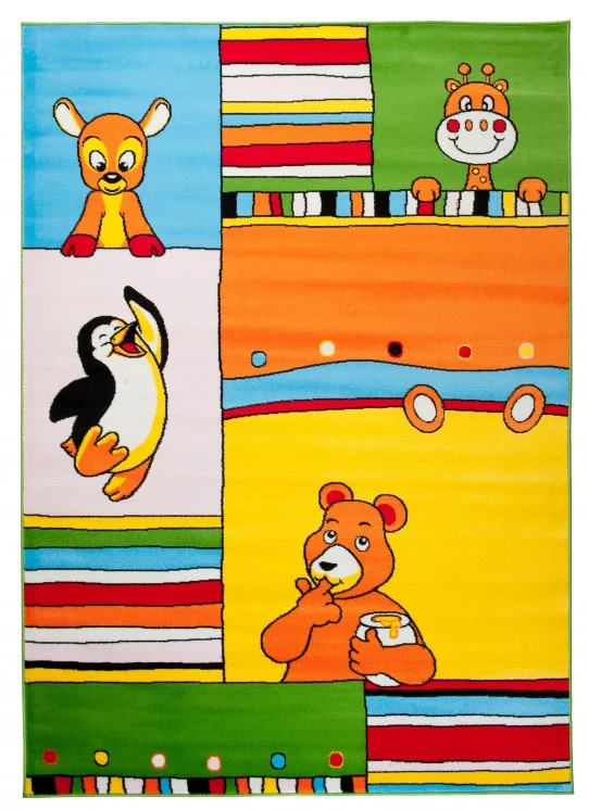 Poslední Šance Koberec KINDER H057B žlutý CFV