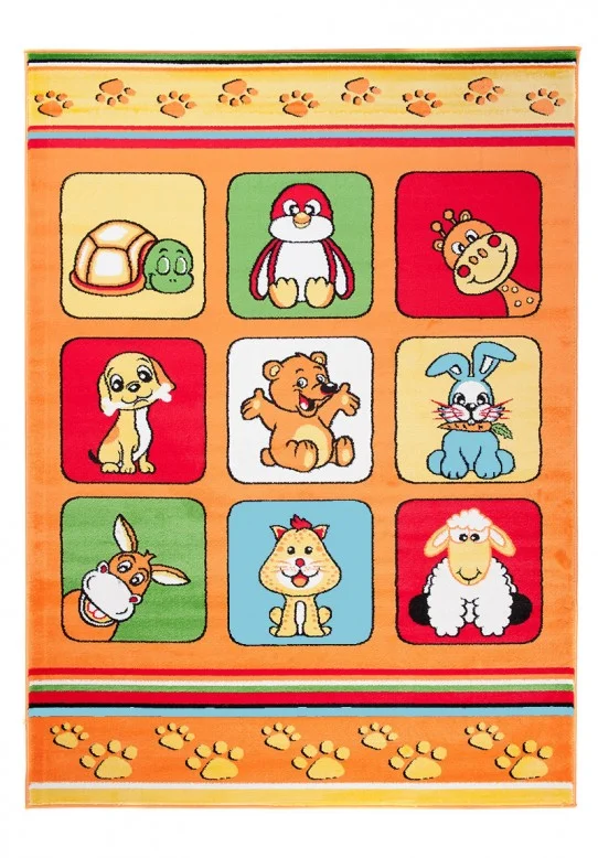 Koberec KINDER H059B oranžový CFV Zlevněný