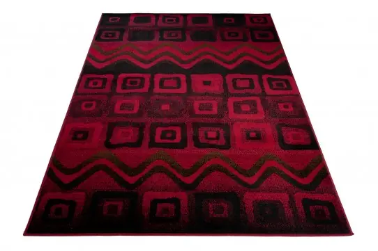 Ověřený Koberec SCARLET 3907 RED/BLACK/GREIGE