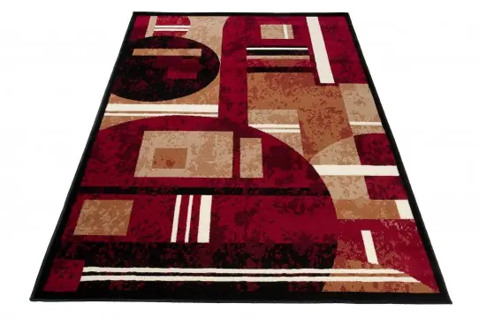 Koberec SCARLET 3905 RED/BERBER Nejlepší Volba