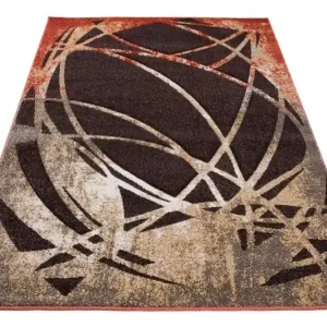 Výprodej Koberec Sumatra H105A carving tmavohnědý