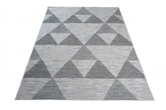 Sleva Koberec TERAZZA 21132 stříbrný, černý / Taupe