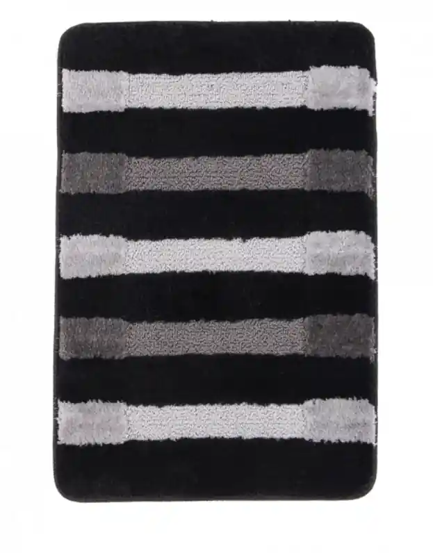 Koupelnový kobereček MONO PLOTEK černý HIGH 1PC Zlevněný
