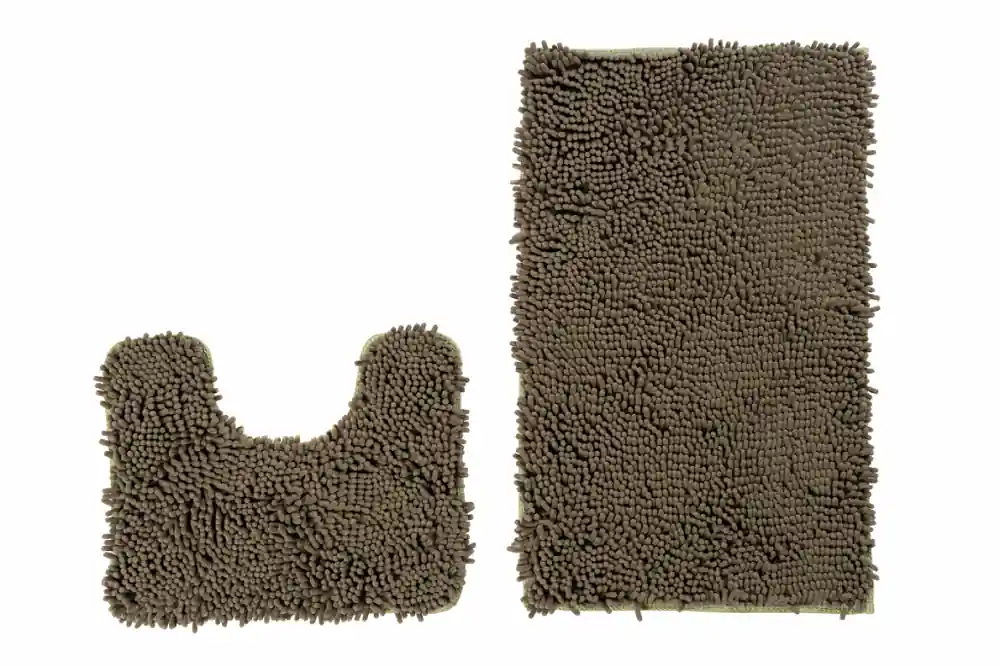 Dokud Zásoby Vydrží Sada koupelnových koberečků CHENILLE zelený CR-347 2PC