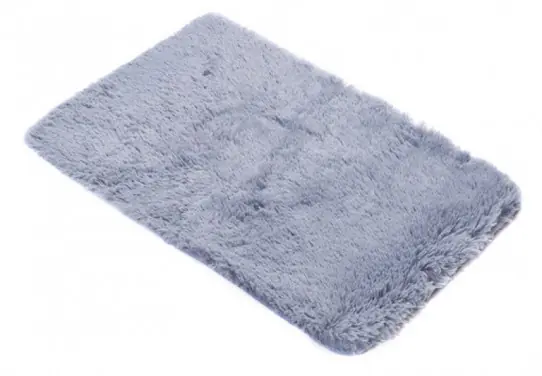 Koupelnový kobereček SILK MR-104 1PC šedý Hit Sezóny