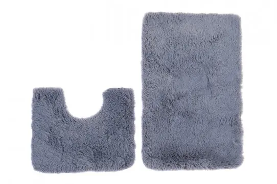 Nejlepší Cena Sada koupelnových koberečků SILK MR-104 2PC šedý