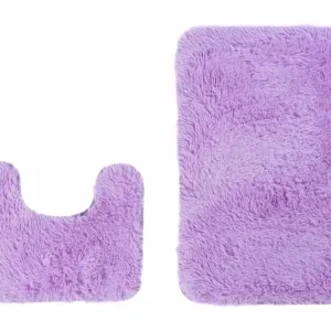 Objednat Nyní Sada koupelnových koberečků SILK ARTS-61 2PC - fialový seřík